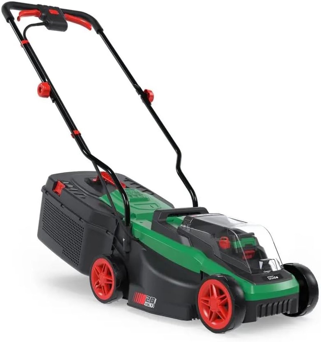 Accu Grasmaaier - Elektrische Grasmaaier - Klein Gazon Onderhoud - Borstelloze Motor - 32cm Snijbreedte thumbnail 5