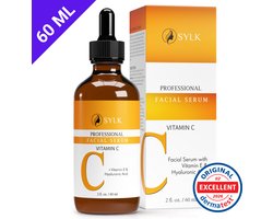 Sylk Vitamine C Serum & Hyaluronzuur serum | Anti Aging | Anti Rimpel | Gezicht Serum | Gezichtsverzorging | 60 ml