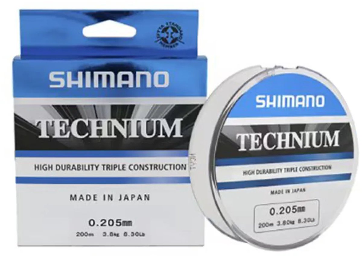 Shimano Fishing Technium A Monofilament 200 M Transparant 0.225 mm
