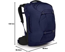 Osprey Fairview 40 Reisrugzak Voor Dames – Premium 40L Handbagage Backpack – Comfortabele Kofferstijl Travel Rugzak – Lichtgewicht Backpack Voor Citytrip Backpacken En Wereldreizen