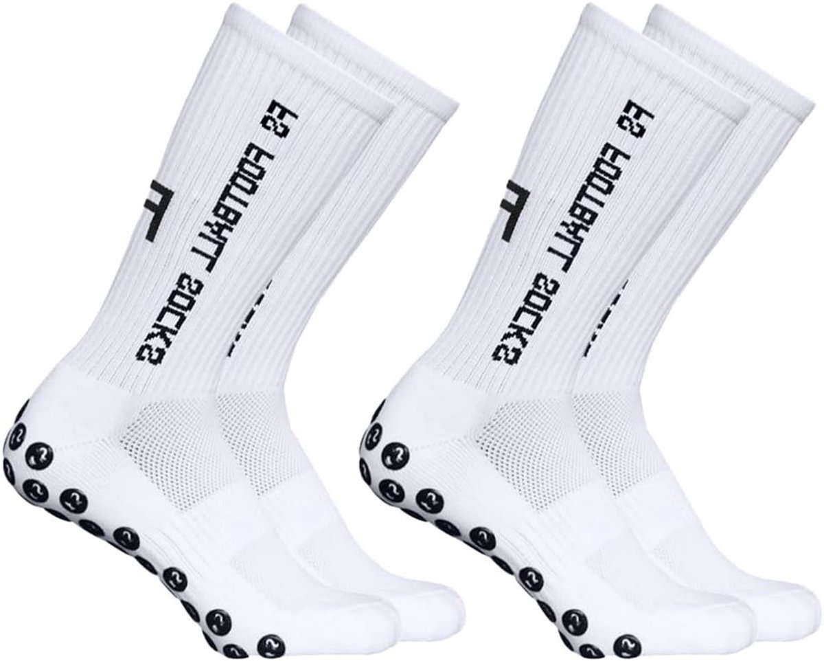 Unisex Compressiesokken voor Voetbal en Sport - Antislip, Sneldrogend en Ideaal voor Fietsen, Bergwandelen en Marathons (Maat 39-46)