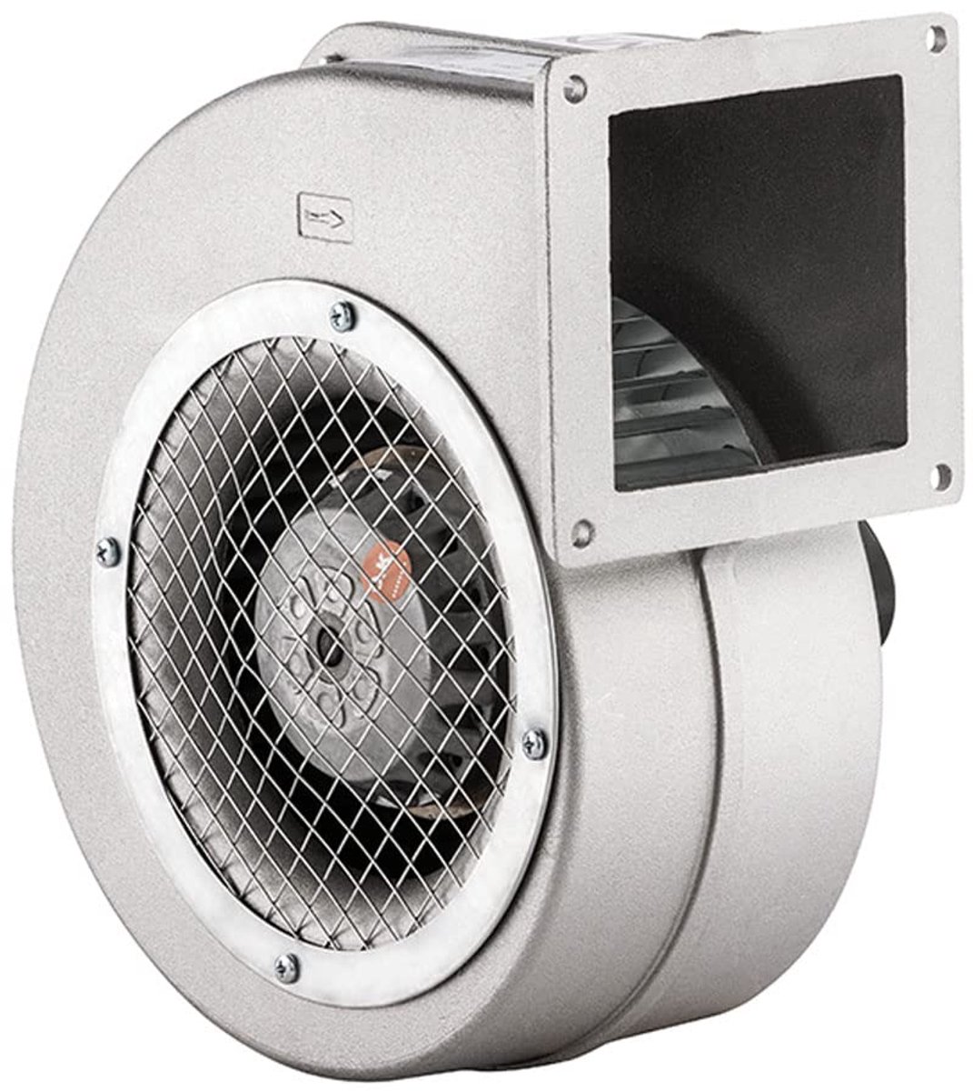 Radiaalventilator - Centrifugaal ventilator - Luchtverplaatsing - Corrosiebestendig aluminium - 23 x 13 x 25 cm