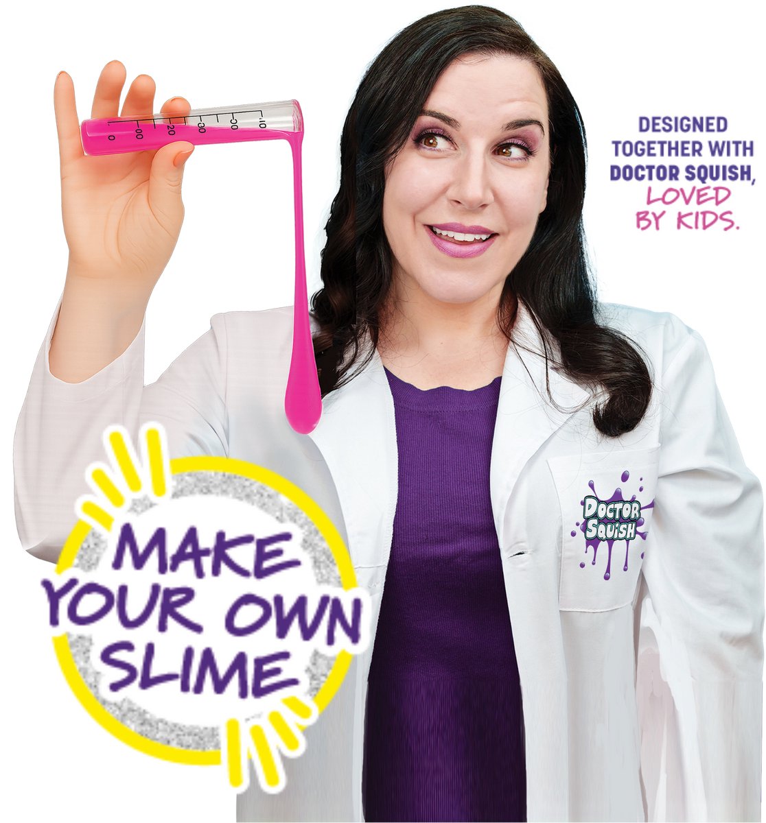 Doctor Squish – Slime Academy – Maak je eigen Slime — cadeau in Spellen & Speelgoed - foto 5
