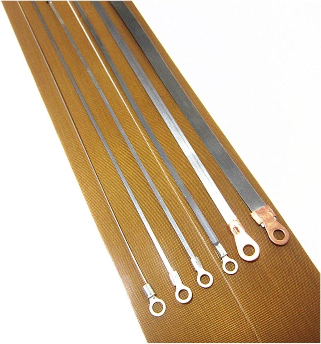 Impuls Sealer Onderdelen - Verwarmingselementen Sluitmachine - Verpakkingen Afdichten - Set van 10 stuks - 200/300/400mm - Metaal