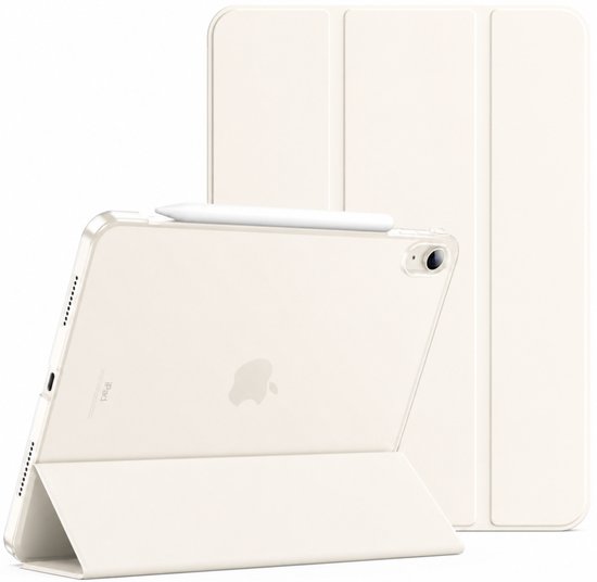 Sounix Tablet Hoes Geschikt voor Apple iPad 11 (2025) A16/iPad 10.9 Inch 10e generatie (2022) - Hoesje - Beige