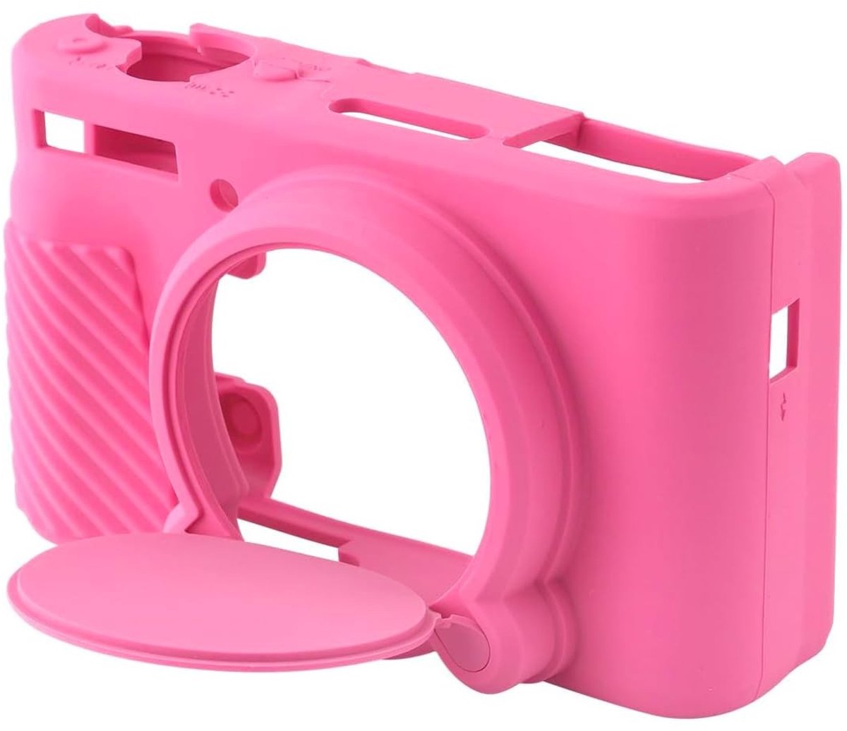 Dailygoods- Cameratas Lichtgewicht - Siliconen Beschermhoes - Krasbestendig - Nauwkeurige Pasvorm - Voor SX740/SX730 HS - Afwasbaar Ontwerp - Camera Hoes