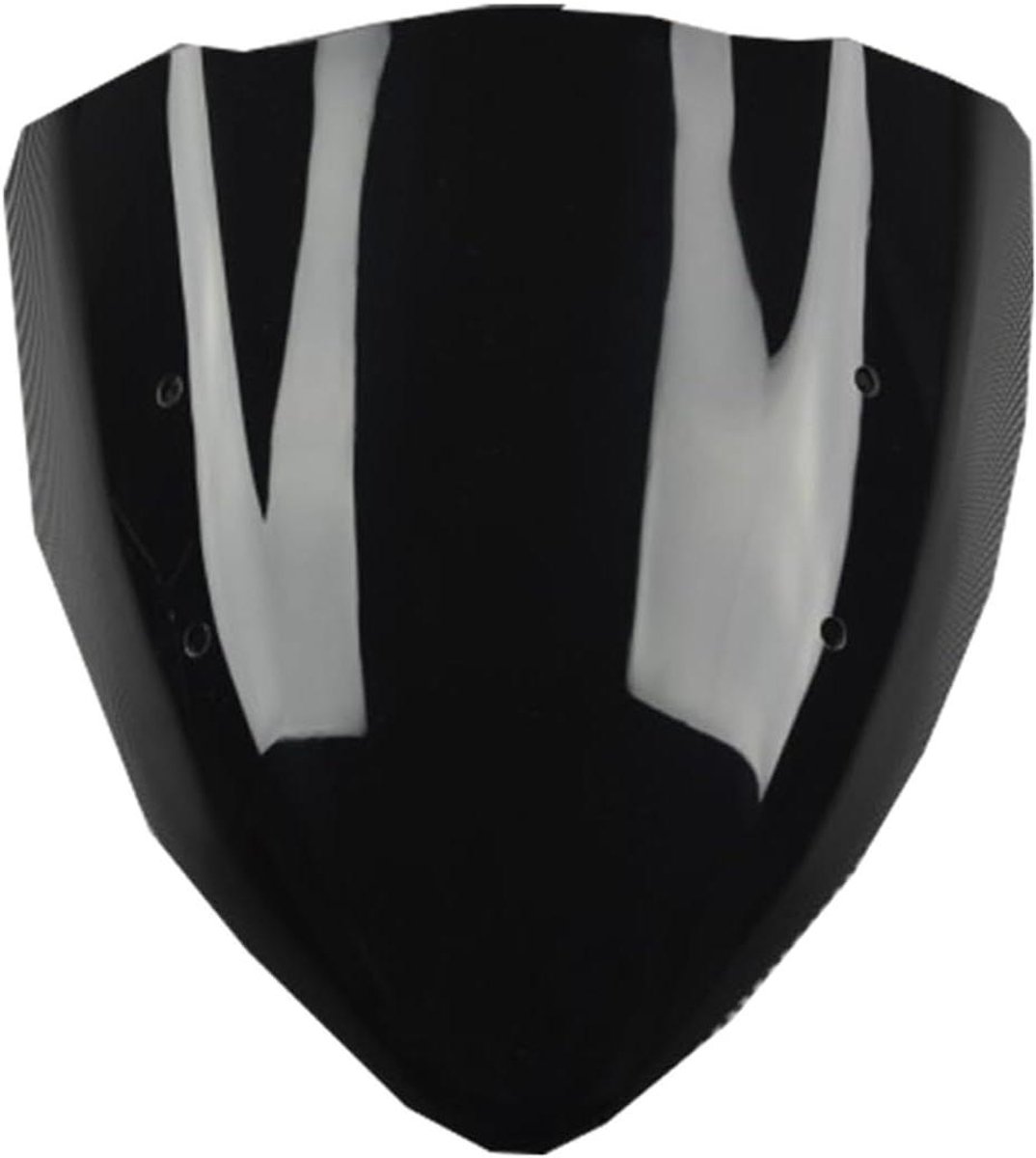 Motor Voorruit - Windscherm Deflector - Comfortabel Rijden - Effectieve Windreductie - 26.5 cm Hoogte - Zwart Helder