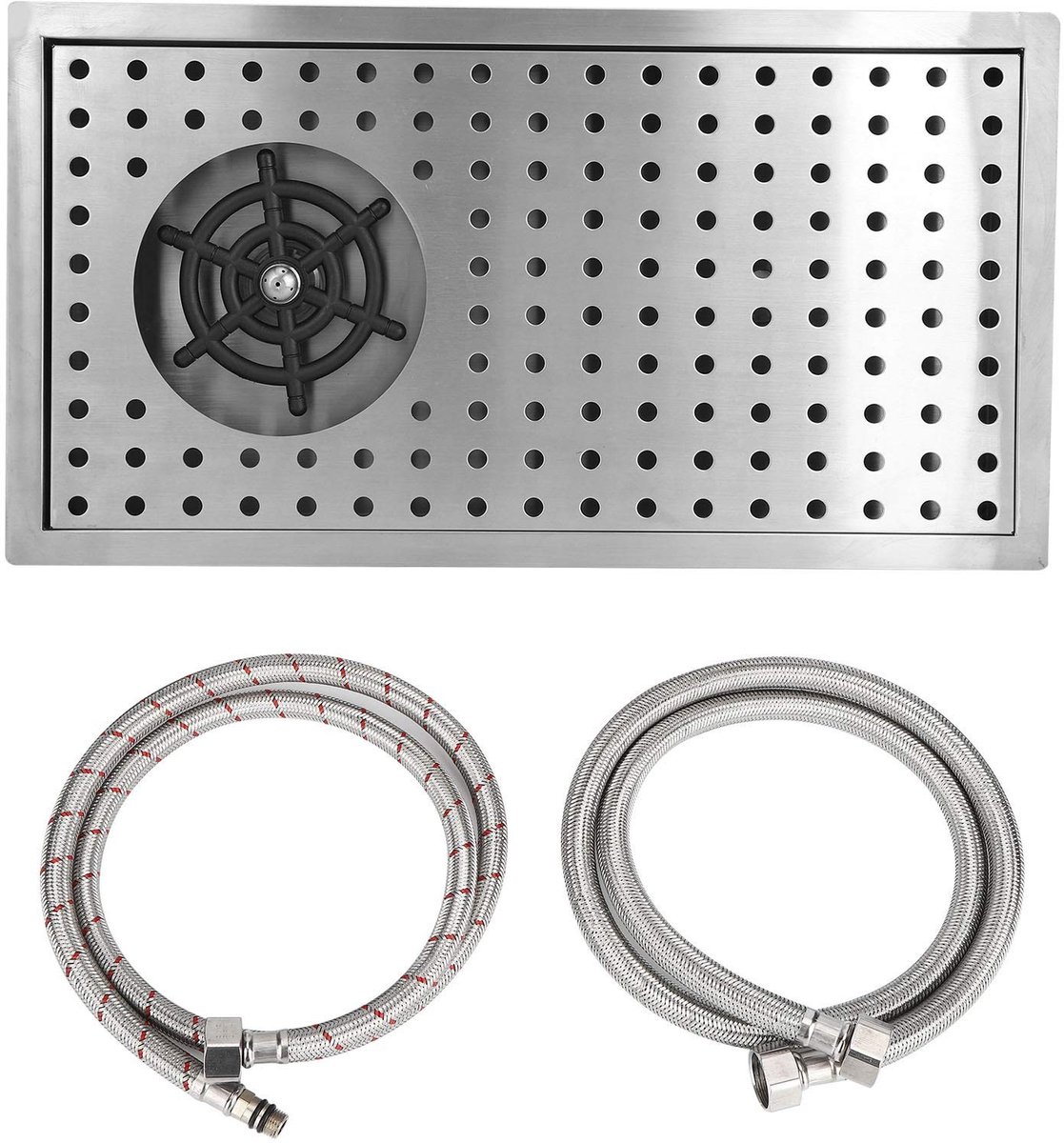 Dailygoods- Automatische Bekerwasmachine - Roestvrij Staal - Duurzame Bekerreiniger - Glazen Spoelmachine - Commerciële Kopjeswasser - G1/2 Aansluiting