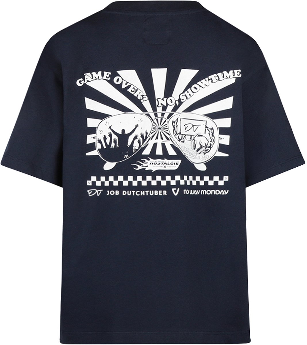 No Way Monday Dressblues Fitloos T-shirt