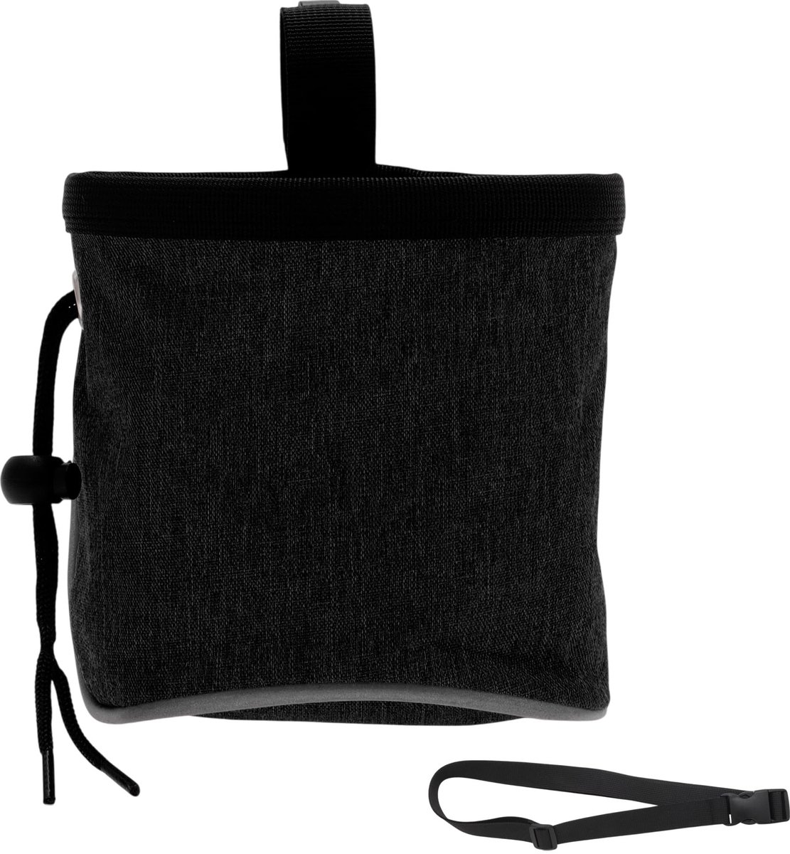 Dailygoods- Hondensnoepzak Waterdicht - Handvrije Wandeltas - Snack-Beloningstas - Verstelbare Tailleband - Vuilafstotend - Reflecterende Strepen - Hondensnacktas