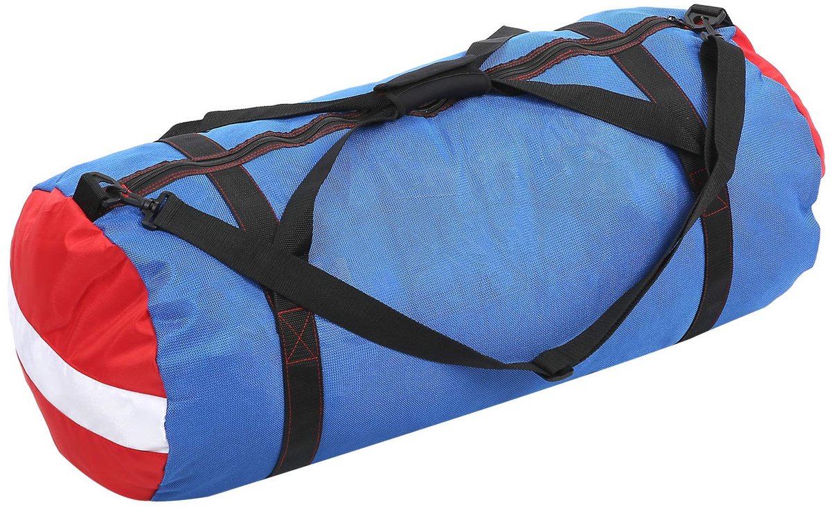 Dailygoods- Plunjezak 100L - Duikzak - Opvouwbaar - Mesh - Schoudertas - Handvat - Duurzaam PVC/Oxford