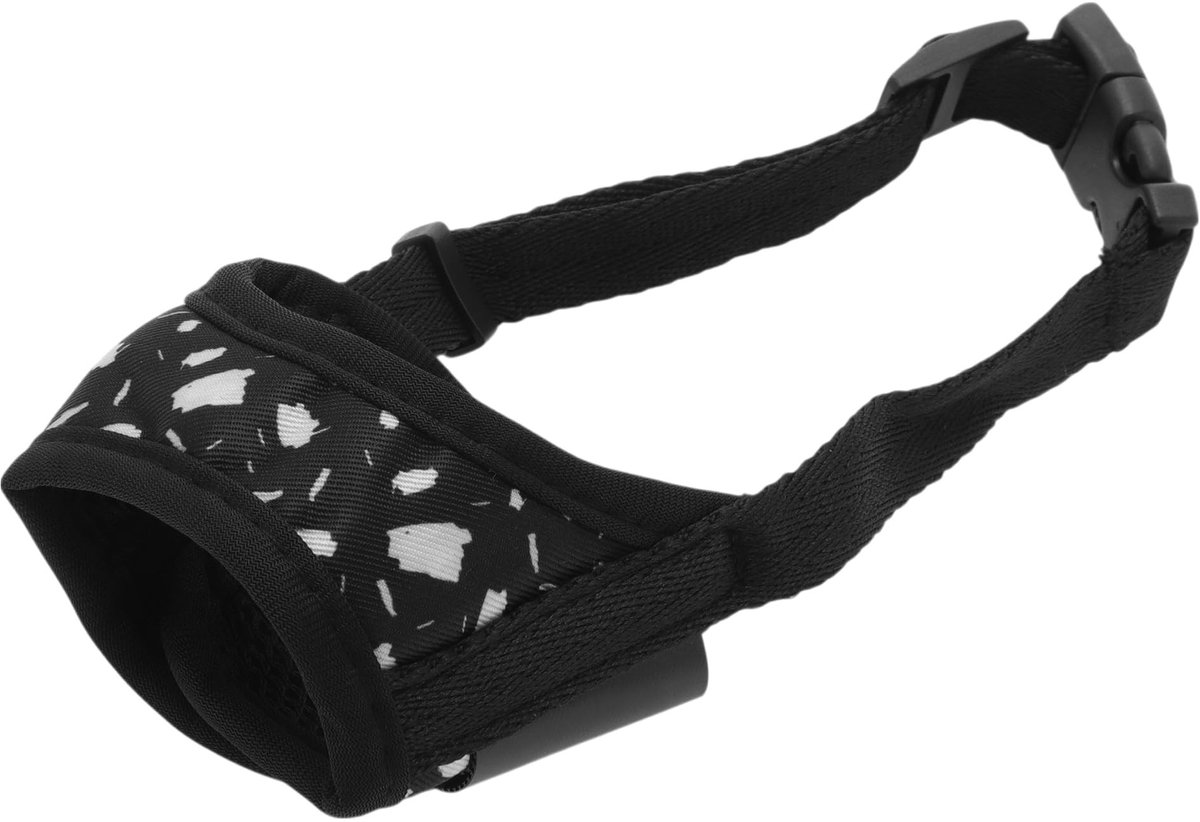 Dailygoods- Hondenmuilkorf Zacht - Ademend - Verstelbare Riem - Voor Kleine/Middelgrote/Grote Honden - Voorkomt Bijten/Kauwen - Veilig en Betrouwbaar - Muilkorf