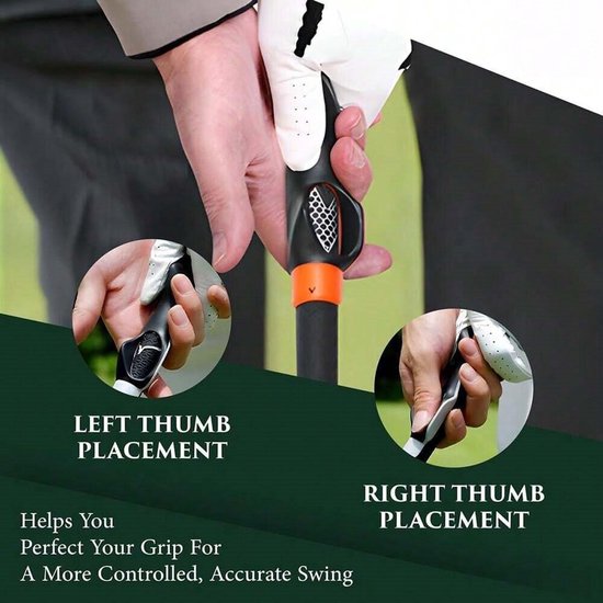 Golf Greeptrainer - Houdingscorrector Armband - Golf Swing Oefenen - Correcte Handpositie - 15.5 cm - Geel van GOLF — afbeelding 3