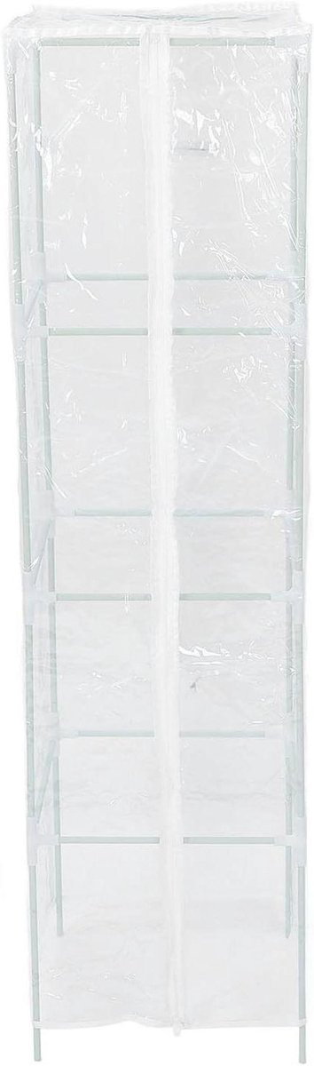 Draagbare Tuinkas - Mini Kas - Planten Beschermen - Zeer Doorzichtig PVC - 30 x 30 x 125 cm - Transparant