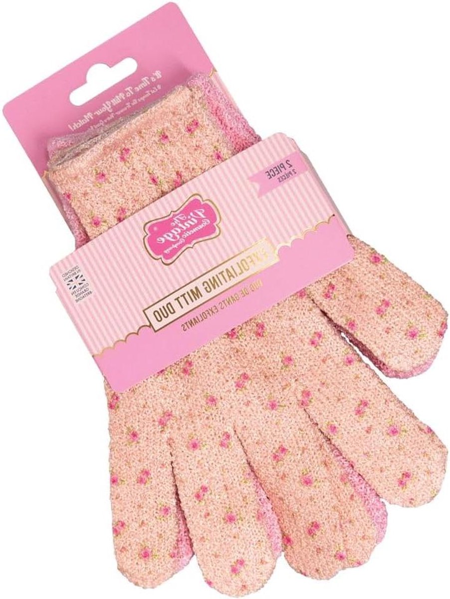 Exfoliërende Handschoenen - Douchehandschoenen Scrubhandschoenen - Huid Peelen - Getextureerd Mesh Materiaal - 23.32 x 15.01 cm - Niet gespecificeerd