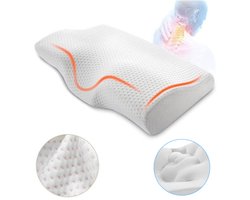 Kussen Van Traagschuim - Ergonomisch Hoofdeinde Van Het Bed - Orthopedisch Nekkussen - Nekkussen - Slaapkussen Voor Nek- En Schouderpijn