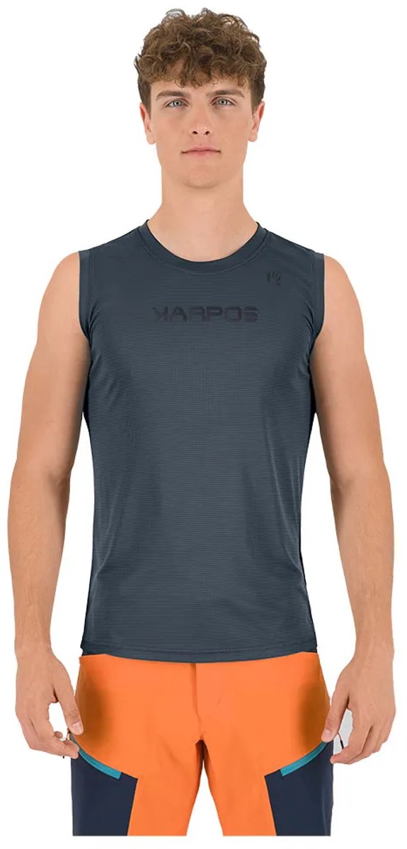 Karpos Loma Evo Mouwloos T-shirt Man Dark Slate