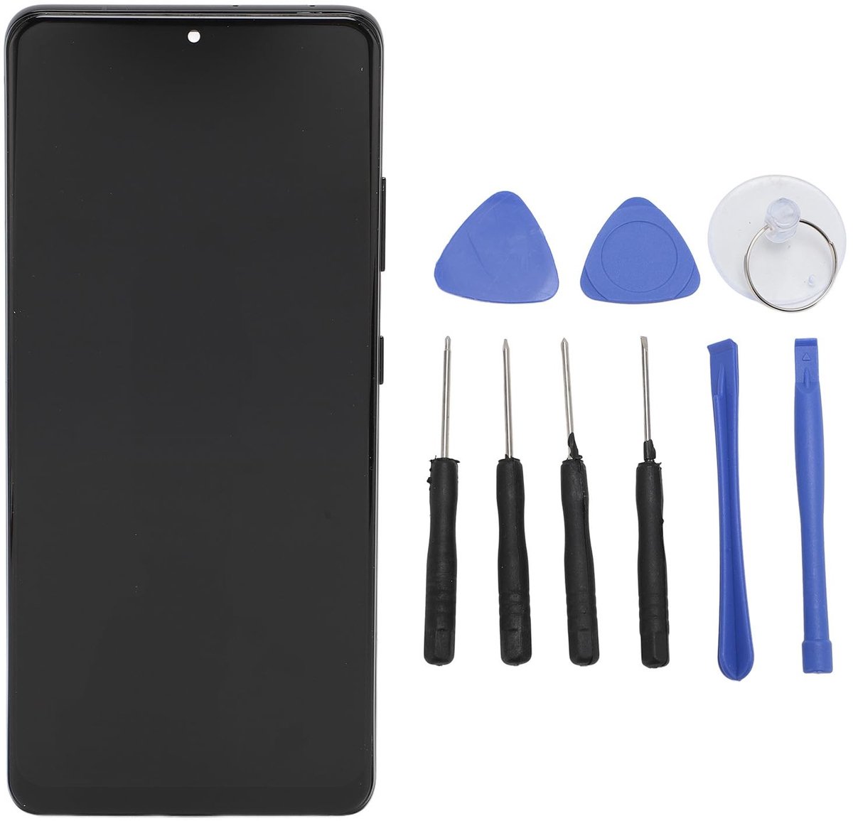 Dailygoods- LCD-Scherm Origineel - TFT LCD-Scherm - Touchscreen Digitizer - Vervangen met Zwart Frame - Gereedschap Inclusief - Getest Vóór Verzending - Smartphone Scherm