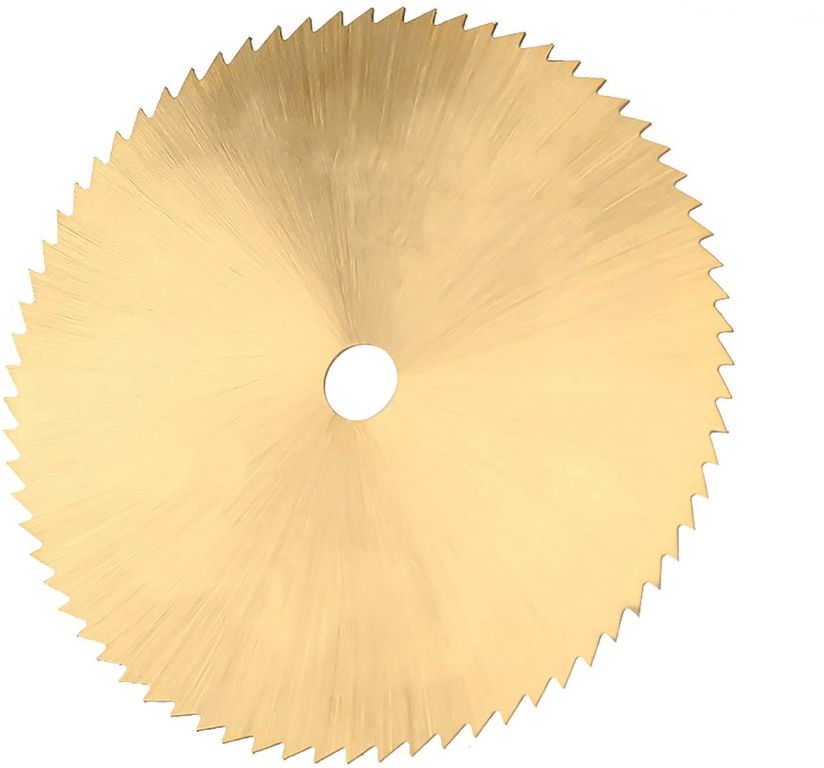 Dailygoods- Cirkelzaagblad 190 mm - Snelstaal - 72 Tanden - Titanium Geplateerd - Voor Hout/Metaal/Kunststof - Slijtvast en Duurzaam - Doorslijpschijf