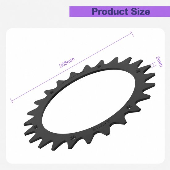 Sander Shop Robotmaaier kunststof spikes voor Worx Landroid S & M, 205 mm robotmaaier, wielspikes met 12 schroeven, tractieverbetering voor robotmaaier, spikes accessoires van sander-shop — afbeelding 5