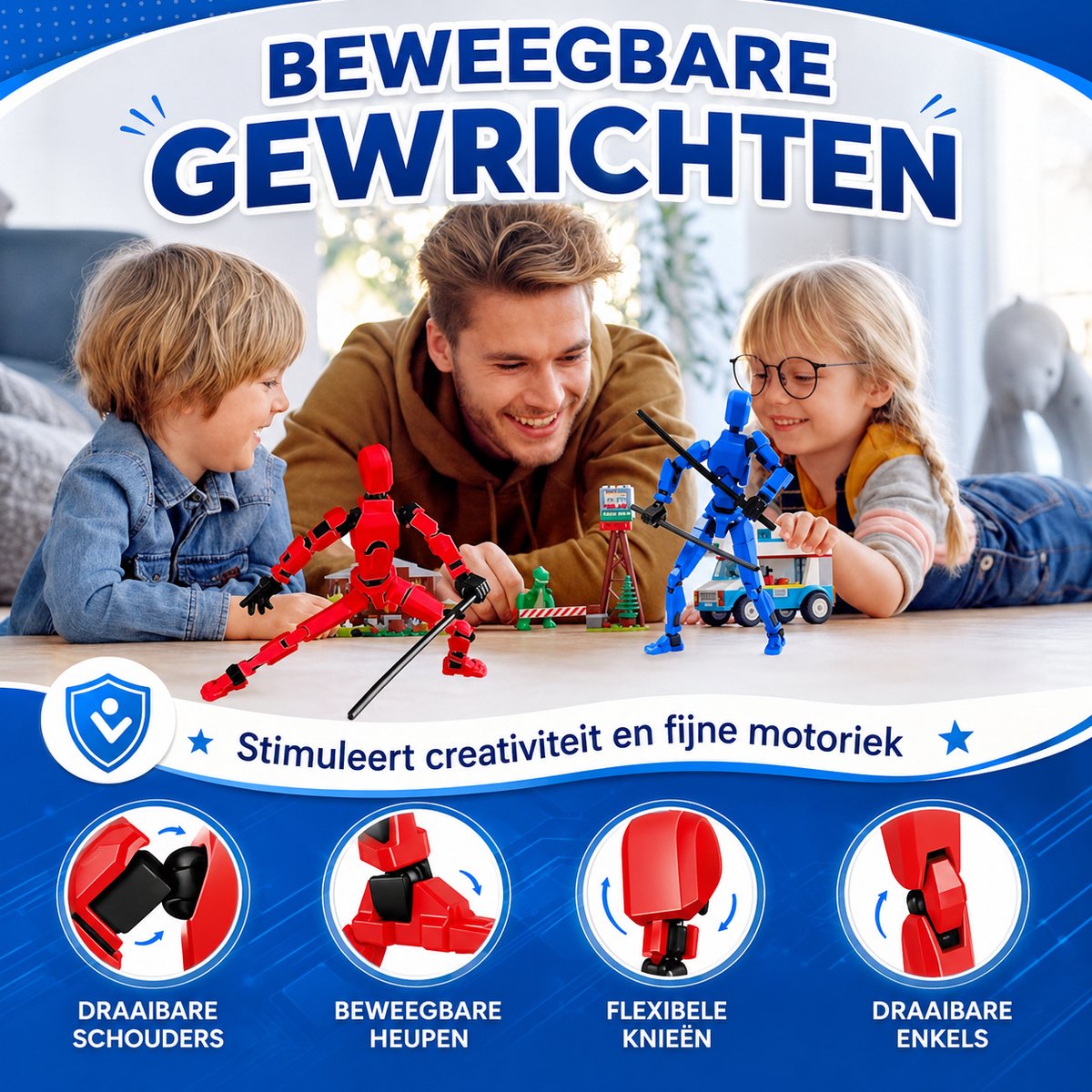 4 Stuks T13 Actiefiguur – Montagefiguur Met Meerdere Gewrichten, Bureaudecoratie Voor Verzamelaars En Liefhebbers (zwart/oranje, Roze, Paars, Groen)