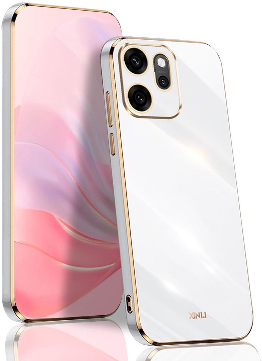 Dailygoods- Beschermhoes Premium - Oppo Reno14 F/Reno14 FS - Dun - Siliconen - TPU-Kunststof - Elegant/Zijdeachtig - Telefoonhoes