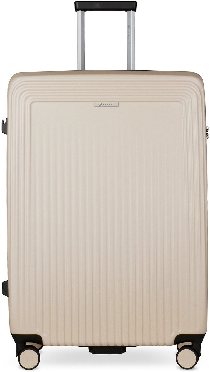 bugatti trolley Linea Hard-Top Case Beige 76cm