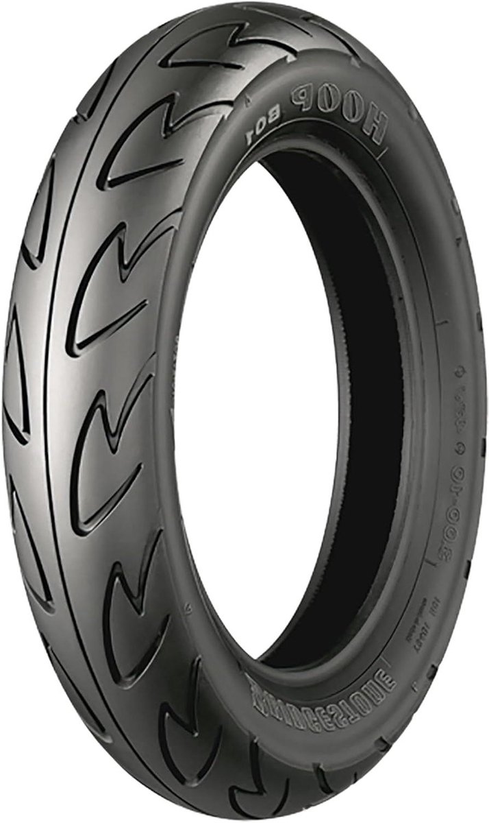 Scooterband - Zomerband - Veilige Rit - Radiale Constructie - 10 Inch - Zwart