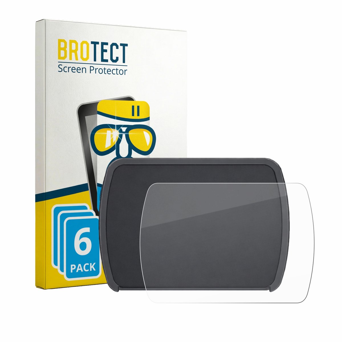 Screenprotector 6 Stuks voor Motocaddy M1 DHC 2026 Beschermglas transparant