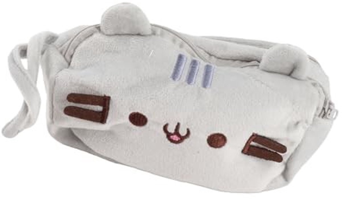 Dailygoods- Make-up Tas Schattig Kitten Ontwerp - Toilettas Dames - Reistoilettas - Multifunctionele Opslag - Lichtgewicht en Draagbaar - Handig Handvat