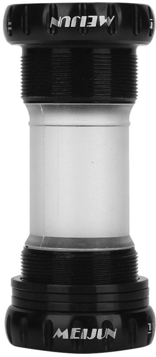Dailygoods- Trap-as Hoogwaardige Schroefdraad - Crankstel Lager - Geschikt voor Trapas Shell 68-73mm - Aluminiumlegering - Eenvoudige Installatie - Zwart/Rood/Goud - Fietsonderdeel