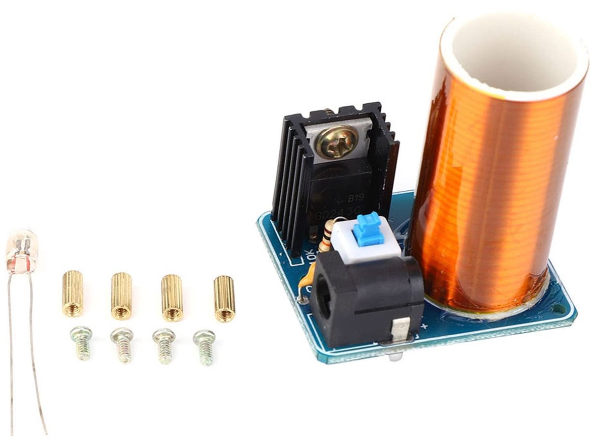 Dailygoods- Vonkmoduleset Hoog Rendement - Fluorescentiespectroscopie - Radio Energietransmissie - Hoge Temperatuur - Hoge Spanning - Innovatieve Experimenten - Plasma Generator