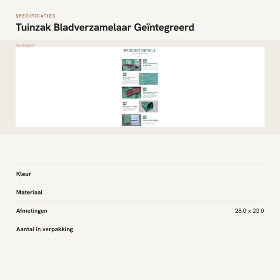 Store_9 - Tuinzak - Bladverzamelaar - Geïntegreerd systeem - 270L - Tuinafval - Ruimtebesparend - Geschikt voor tuinwerk - Zwart — afbeelding 4