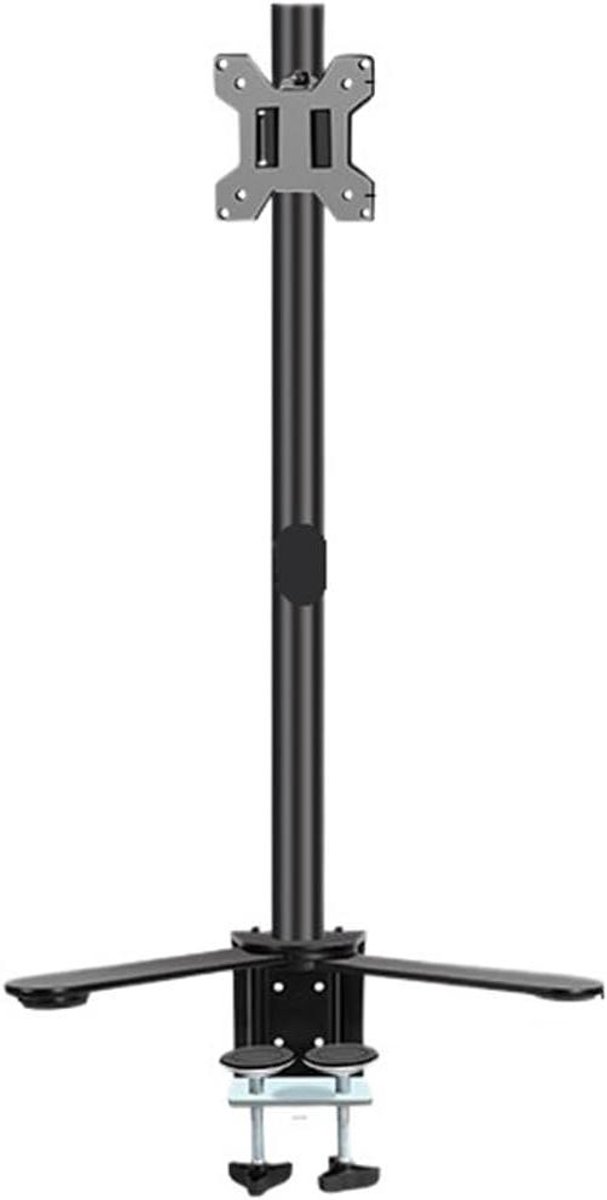 Monitor Standaard - Desktop Houder - Bureau Organisatie - Stansvrije Installatie - 17-32 inch - Zwart