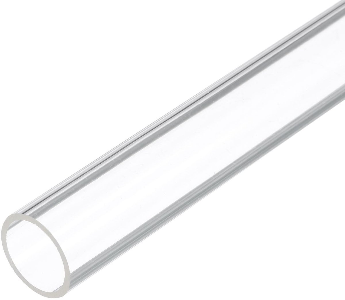Dailygoods- Acrylbuizen 10 Inch - Doorzichtige Plastic Buis - 21 mm x 25 mm - Waterleidingen - Verlichting - Duurzaam en Weerbestendig