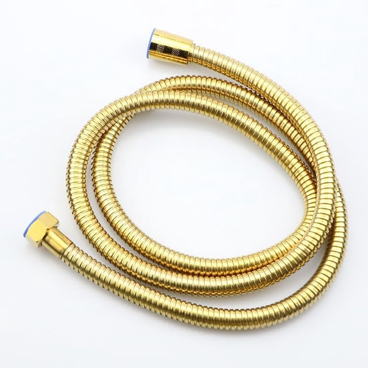 Dailygoods- Doucheslang 1,5 m roestvrij staal - Slang voor douchekop - Antiek messing - Corrosiebestendig - Duurzaam - Hoogwaardige aansluiting - Douche Slang