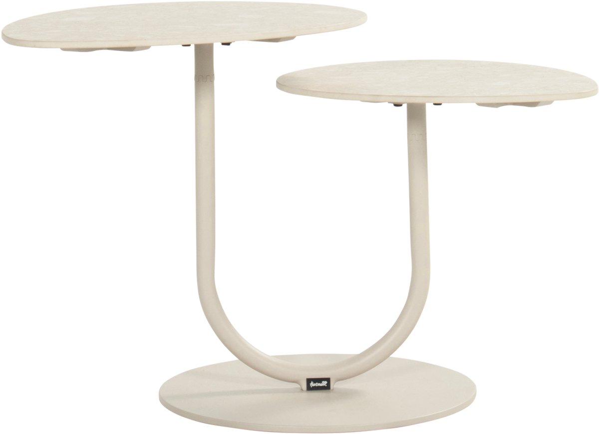 Hartman Table d'appoint - Rota duo - sable - 60x40x50