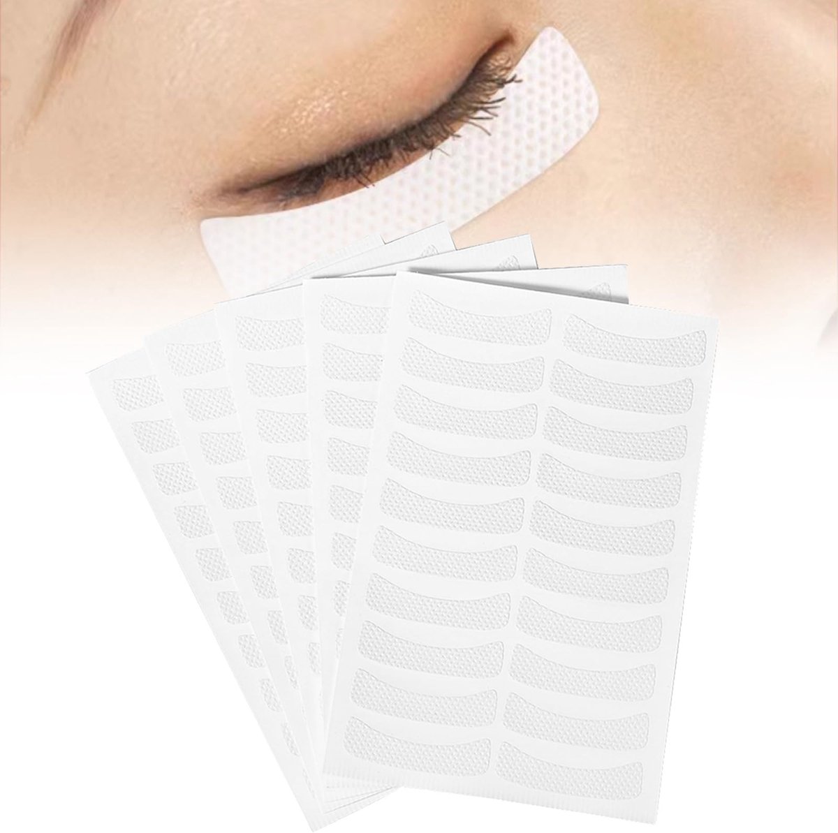 Dailygoods- Oogkussentjes 100 Stuks - Wimperverlenging - Onder Oog Lip Patch - Niet-geweven - Cosmetisch Gereedschap - 10-15 Minuten Inwerktijd - Onderoogpads