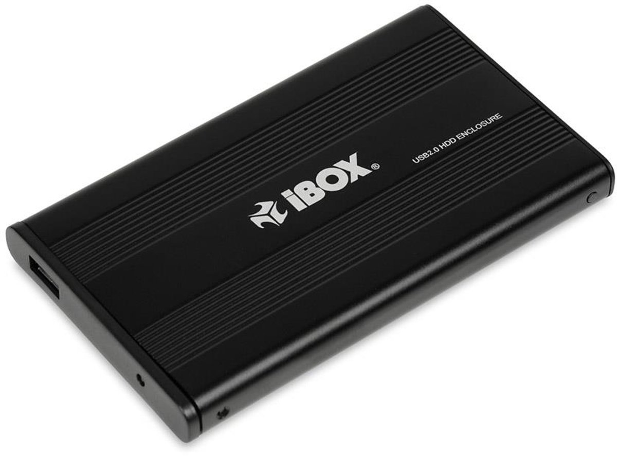 iBox HD-01 2.5 HDD-behuizing Zwart