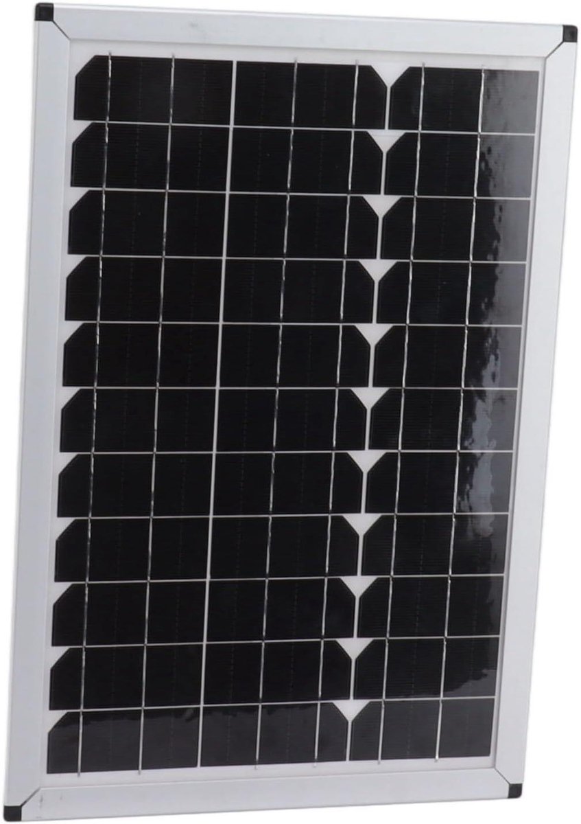 Zonnepaneel - Energiepaneel - Energie Opwekken - Hoge Efficiëntie - 100 Watt - Zwart