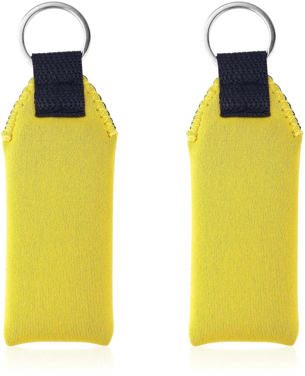 Dailygoods- Drijvende Sleutelhanger Lichtgewicht - Neopreen - Waterdicht - Boot Sleutelhanger - 2 Stuks - Perfect voor Watersport