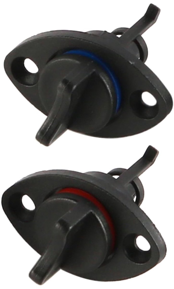 Dailygoods- Aftapplug Universeel 25mm - Schroeftype - Draadstop - Kajak/Boot - Hoogwaardig Nylon - Voorkomt Waterinlaat - Kajakplug