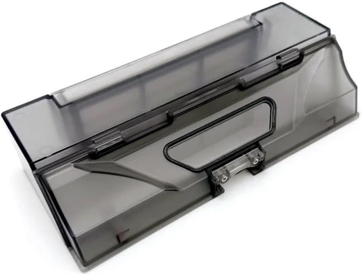 Reserve Opvangbak - Stofcontainer - Robotstofzuiger Onderhoud - Betrouwbare Vuilopvang - 10 x 10 x 10 cm - Zwart