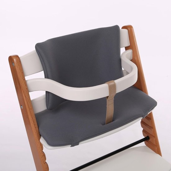 Kinderstoel Kussens - Zitkussen Baby Stoel - Comfortabel Zitten - Speciaal Ontworpen - 47x25x4 cm - Zwart — afbeelding 4