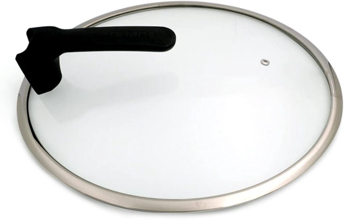 Universeel Pannendeksel - Reserve Deksel Kookgerei - Koken en Sudderen - Met Stoomafvoer - 32 cm - Zilver