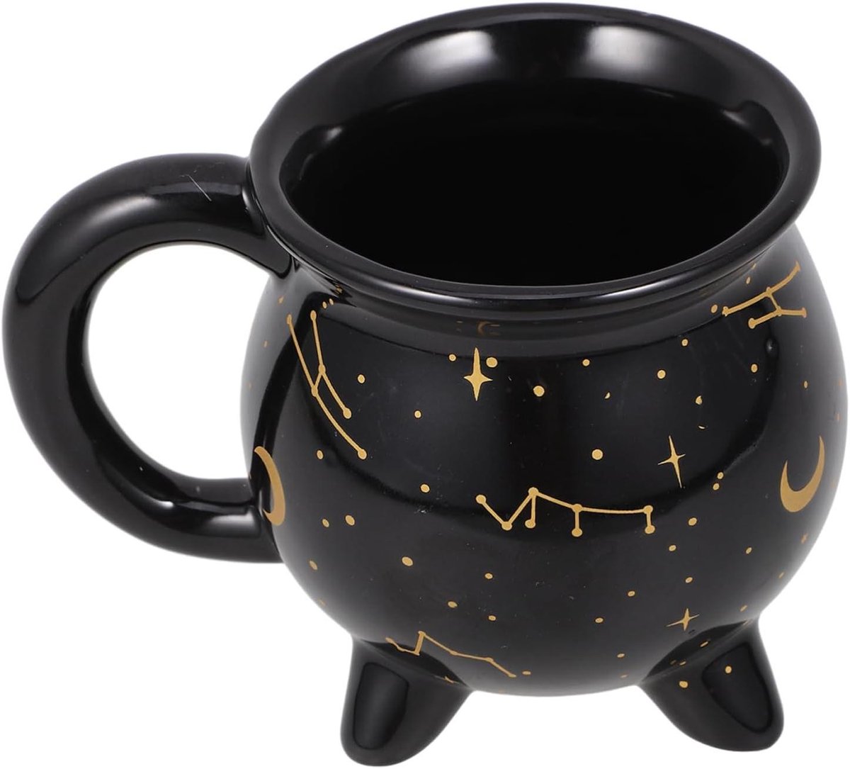 Keramische Ketel Mok - Thee Koffie Beker - Halloween Feest - Glanzende Afwerking - 12.60X9