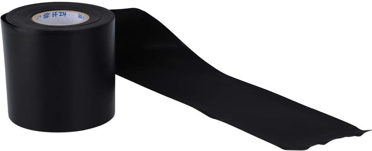 Dailygoods- Isolatietape Zwart - PVC Tochtstrip - Duurzaam - Beschermend - Professionele Kwaliteit - Langdurige Service Levensduur - Isolatieband