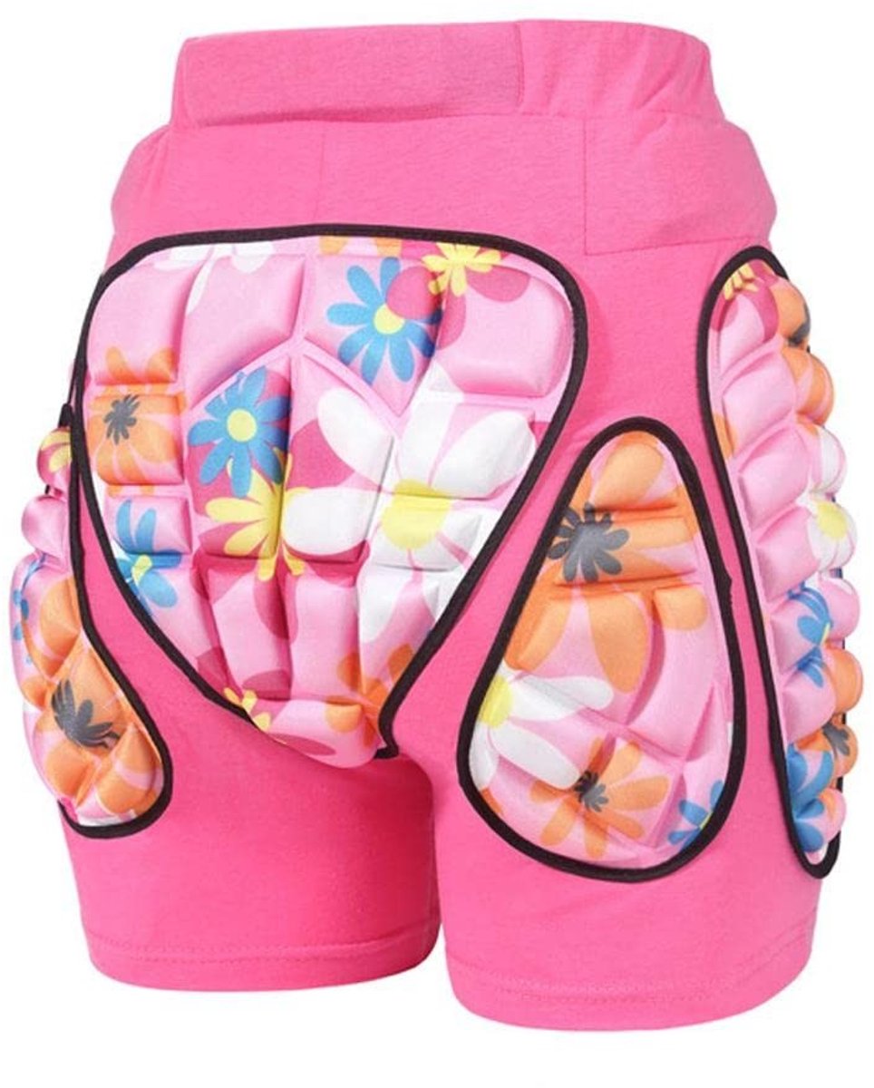 Dailygoods- Heupbeschermshorts 3D-compressie - Schokbestendig - Ademend - Slijtvast - Gevoerd - Bescherming tegen krassen - Skatebroek
