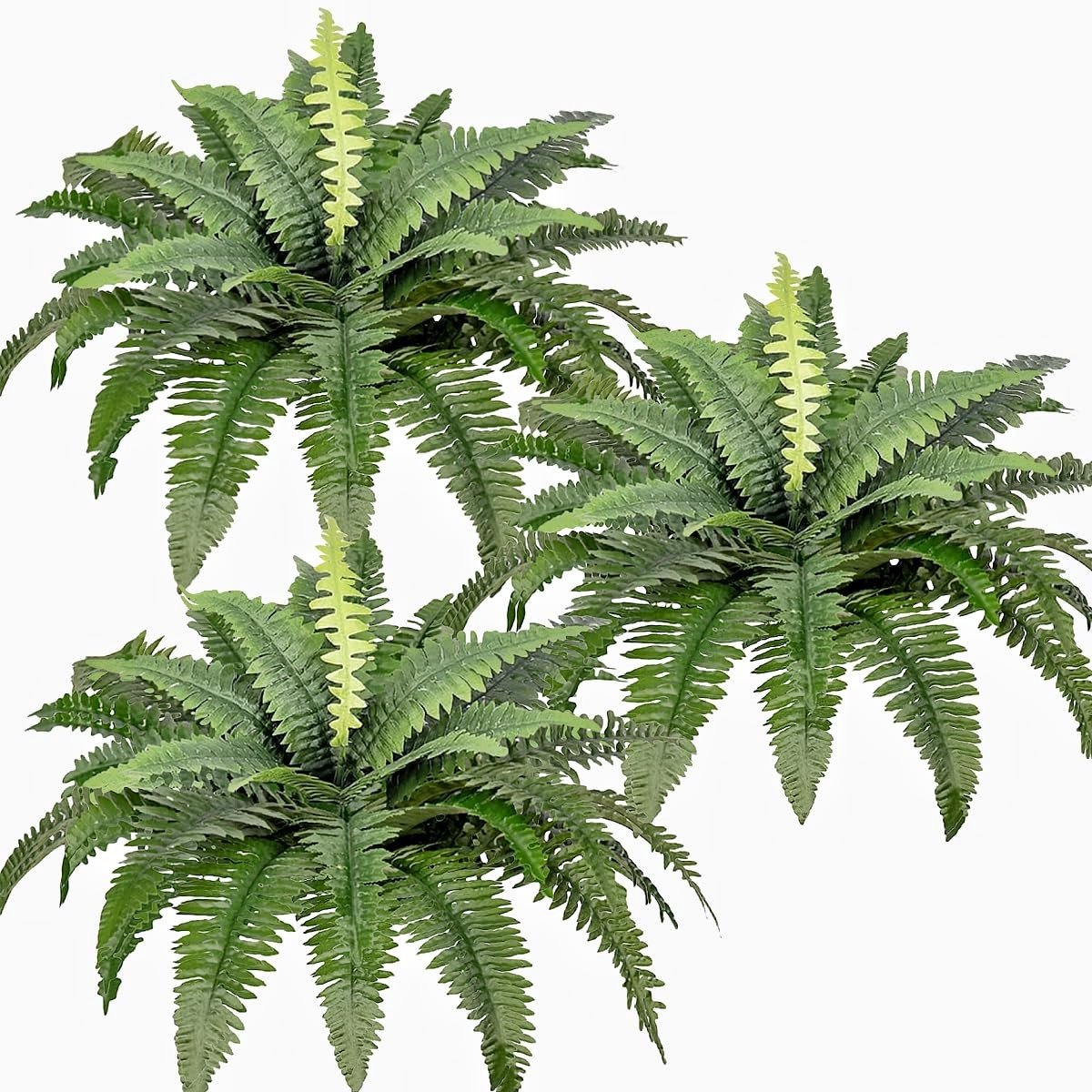 Dailygoods- Kunstvarens groot - 3 stuks - kunstplanten voor buiten - uv-bestendig - decoratie voor thuis - veelzijdige planten