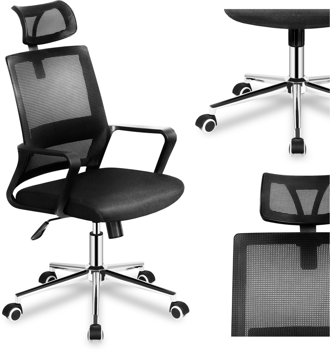 MARK ADLER MANAGER 2.1 bureau- en computerstoel AirMESH HD TILT PLUS Zwart
